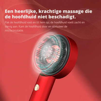 Infrarood Haartherapie Borstel – 630 nm Lichtgolven – Voor Haargroei en Hoofdhuidherstel