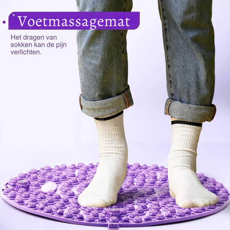 Voetmassage mat – 3D Massagestenen – Voor voeten en ontspanning