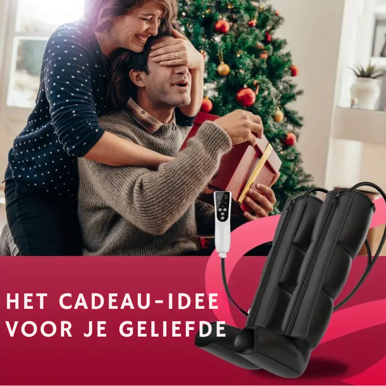 Luchtcompressiebeenmassage – 3 Snelheden – Verstelbaar – Voor benen en voeten