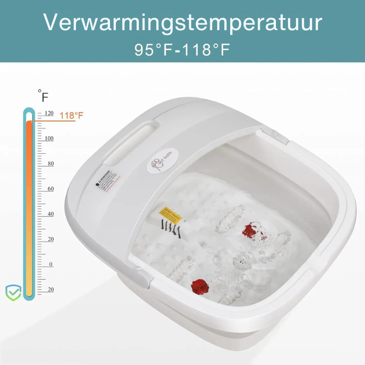 Voet Spa Massagetoestel – Verwarming – Acupressuur – Voor ontspanning en herstel
