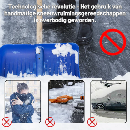 Sneeuwverwijderaar voor Auto – Ultrasone technologie – Voor sneeuw en ijs