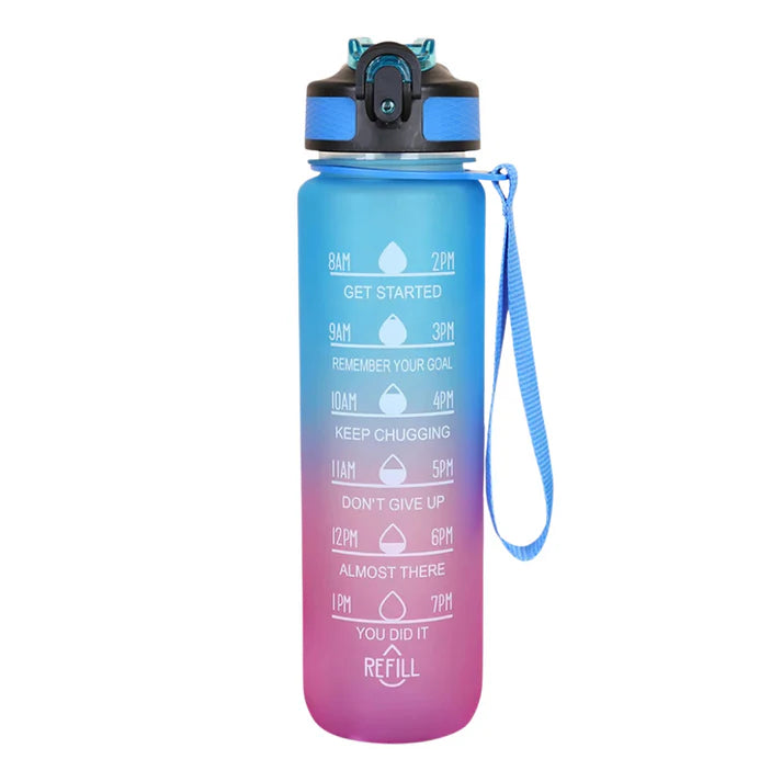 HydrateTrack Bottle | Waterfles Met Tijdlijn – Voor Dagelijks Gebruik