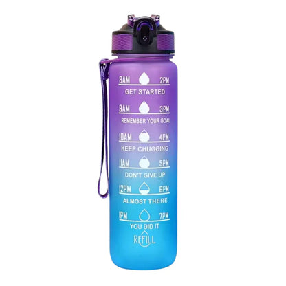 HydrateTrack Bottle | Waterfles Met Tijdlijn – Voor Dagelijks Gebruik