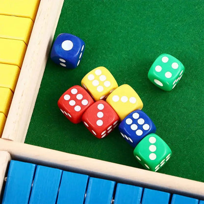 Houten Dobbelspel – Leerrijk Spel – Voor Kinderen en Gezinnen