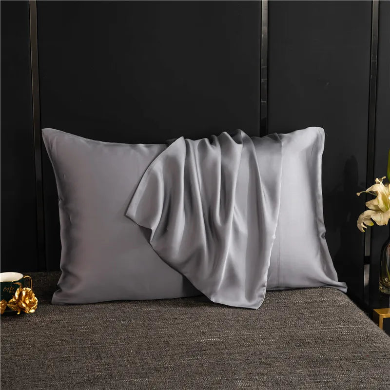 Satijnen Sierkussenhoes – Zachte Stof – Luxe Design – Voor Bed of Bank