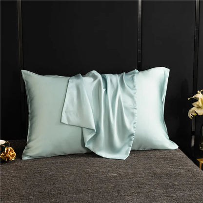 Satijnen Sierkussenhoes – Zachte Stof – Luxe Design – Voor Bed of Bank