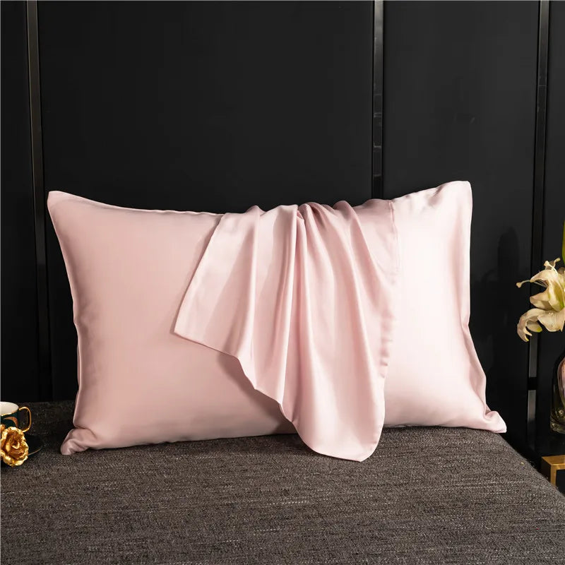 Satijnen Sierkussenhoes – Zachte Stof – Luxe Design – Voor Bed of Bank