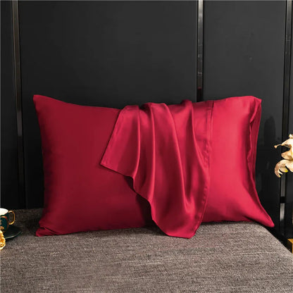 Satijnen Sierkussenhoes – Zachte Stof – Luxe Design – Voor Bed of Bank
