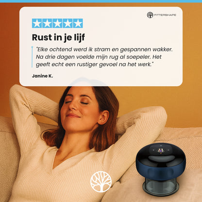 Fittershape CuppaRelief | Cupping Massage – Voor Spierherstel & Ontspanning