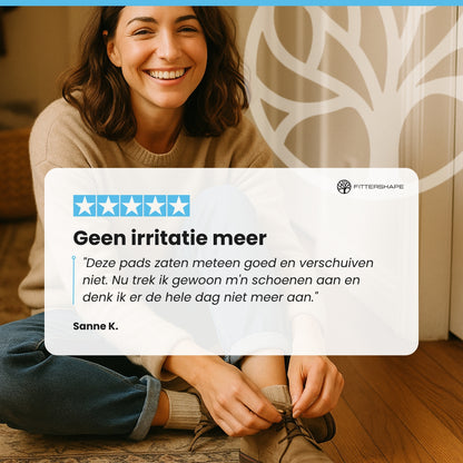 Fittershape HeelGuard Pads | Voor Comfort & Minder Hielpijn