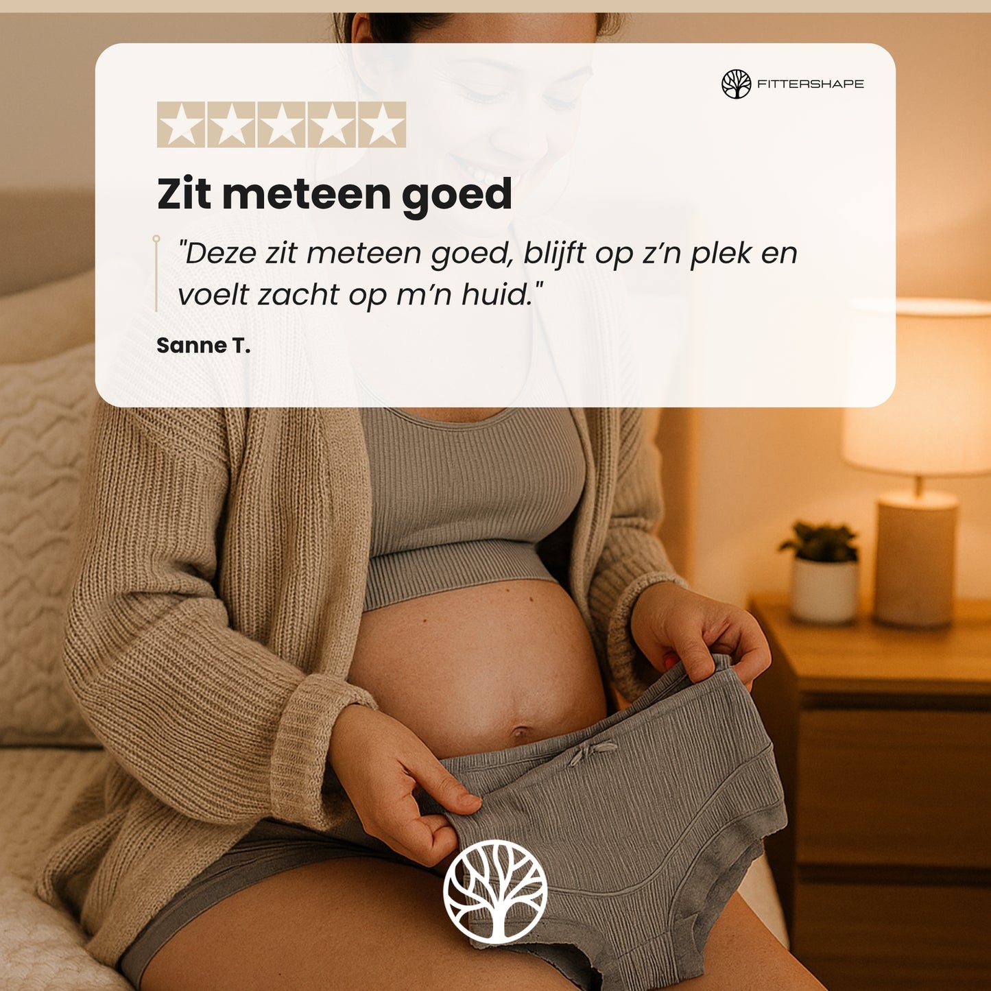 Fittershape BumpSupport Slip | Comfort Voor Zwanger & Herstel