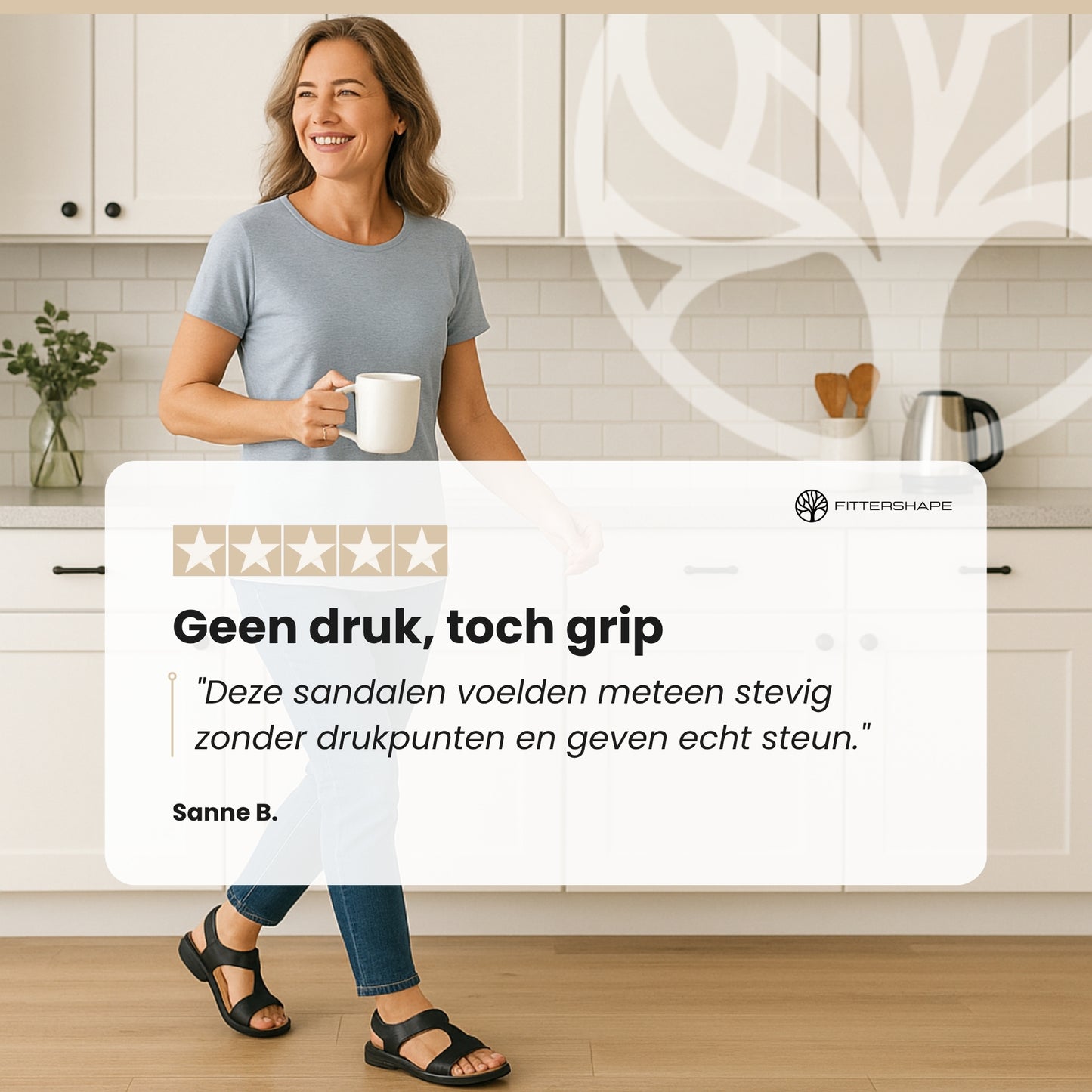 Fittershape SoleRelief | Ergonomische Sandalen – Voor Pijnvrije Voeten