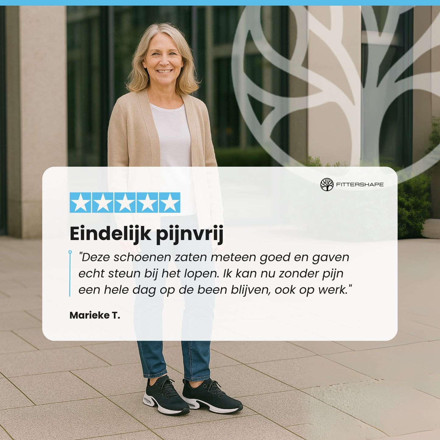 Fittershape OrthoStep Comfort | Ergonomische Schoen – Voor Pijnvrije Stappen