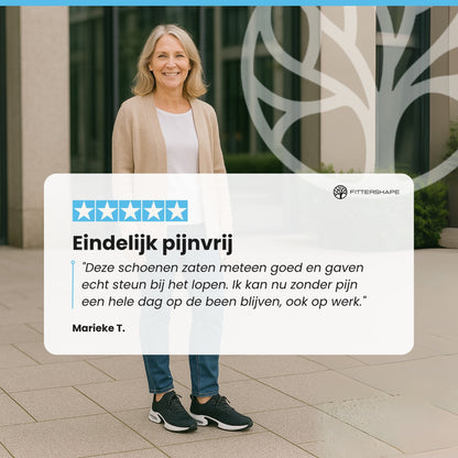 Fittershape OrthoStep Comfort | Ergonomische Schoen – Voor Pijnvrije Stappen