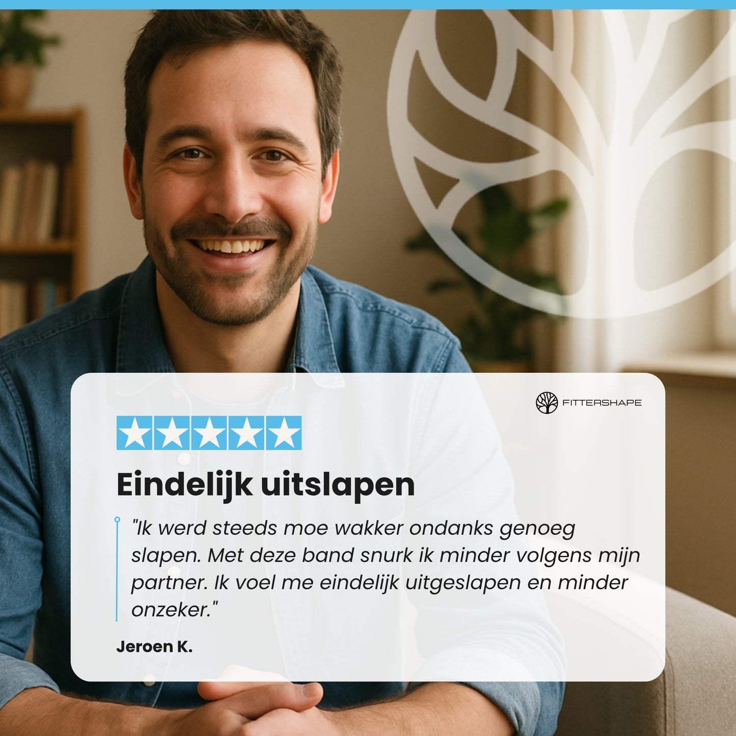 NeckAlign Band | Neksteun – Voor Rustige & Snurkvrije Nachten