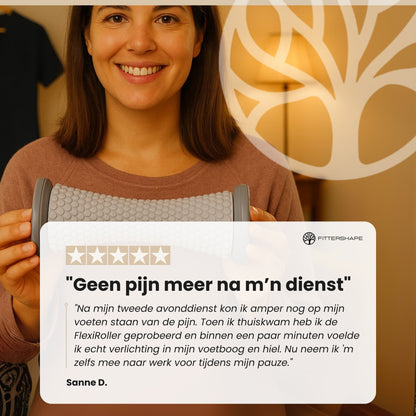 Fittershape FlexiRoller | Voor Spierontspanning & Voetverlichting