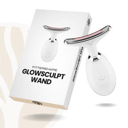 Fittershape GlowSculpt Wand | LED Gezichtstool – Voor Stevigere Huid