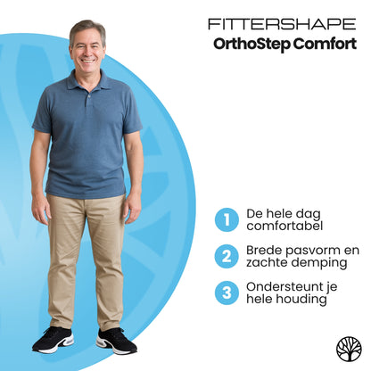 Fittershape OrthoStep Comfort | Ergonomische Schoen – Voor Pijnvrije Stappen