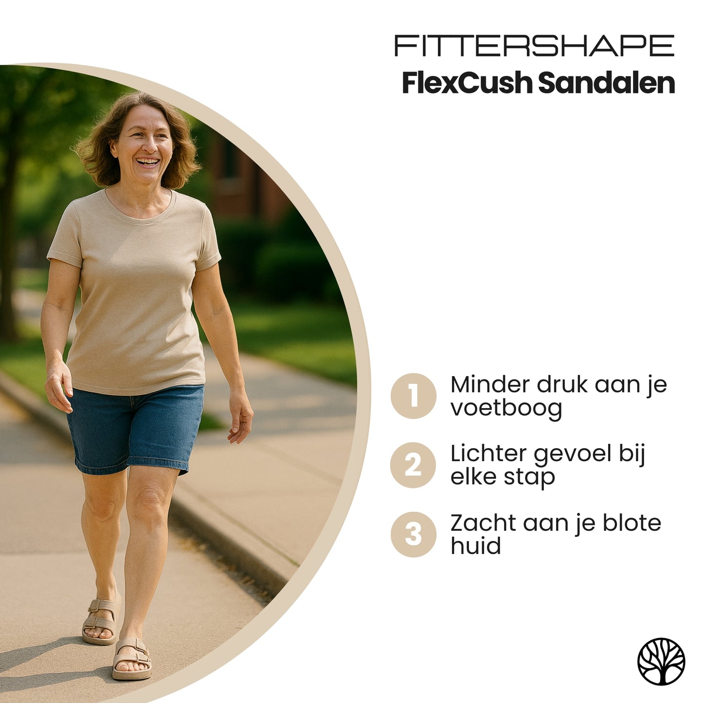 FlexCush Sandalen | Verstelbaar Comfort – Voor Elke Voetvorm