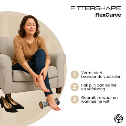 Fittershape FlexiRoller | Voor Spierontspanning & Voetverlichting