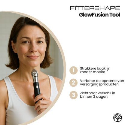 Fittershape GlowFusion Tool | 6-in-1 Gezichtsversteviger – Voor Strakkere Huid
