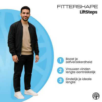 Fittershape LiftSteps | Onzichtbare Hielverhogers – Voor Extra Lengte