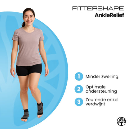 Fittershape AnkleRelief Socks | Compressie Enkelkousen – Voor Dagelijks Comfort