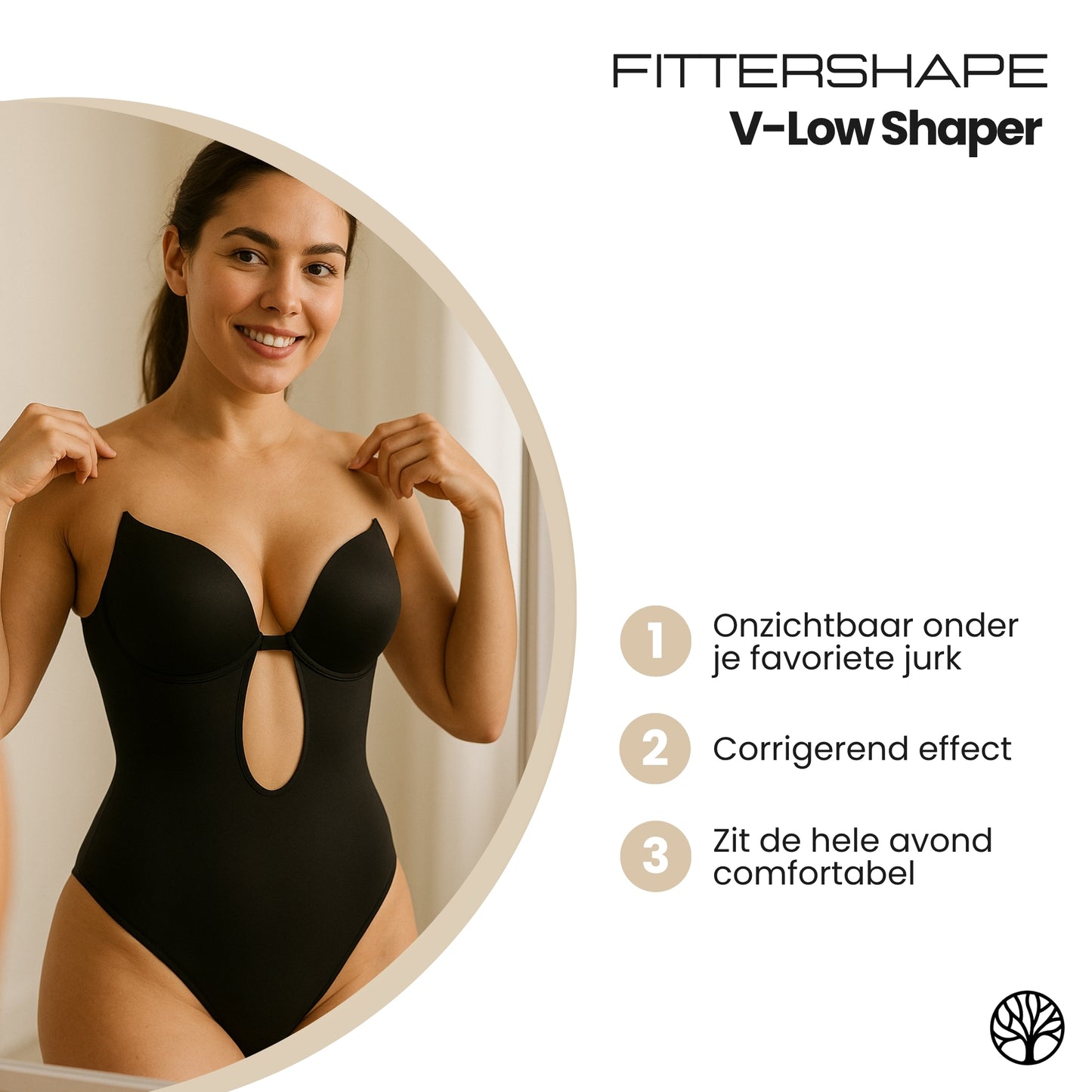 V-Low Shaper | Backless Body – Voor Een Gladde Silhouet