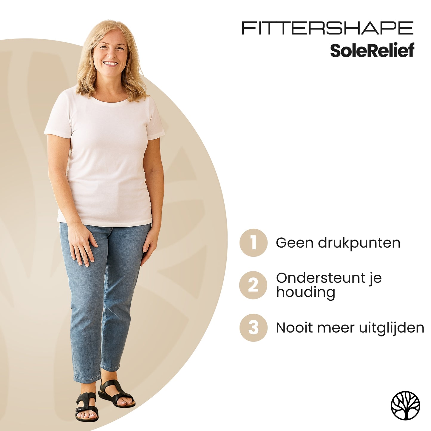 Fittershape SoleRelief | Ergonomische Sandalen – Voor Pijnvrije Voeten