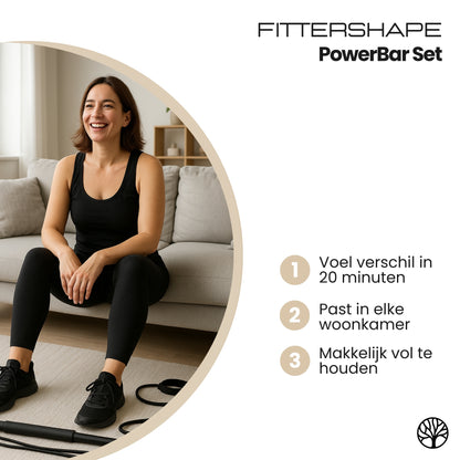 PowerBar Set | Totale Thuisworkout – Voor Spierversteviging