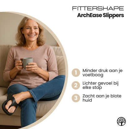 ArchEase Slippers | Dames Slippers – Tegen Voetpijn