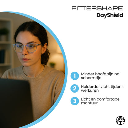 DayShield Bril | Blauwlichtfilter – Voor Dagelijks Schermgebruik