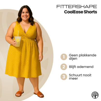 Fittershape Anti-Scheur Shorts | Comfortabel Onder Jurkjes – Voor Zomergebruik