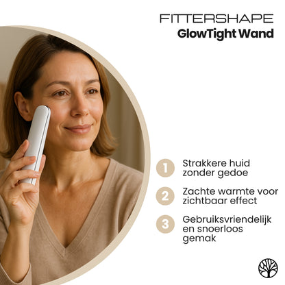 Fittershape GlowTight Wand | Draadloze Gezichtsversteviger – Voor Gladdere Huid