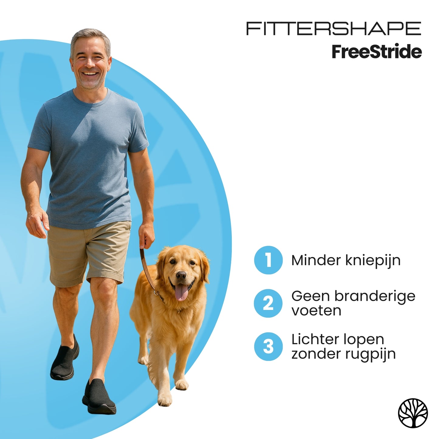 Fittershape FreeStride Walkers | Lichtgewicht Schoenen – Voor Pijnvrij Bewegen
