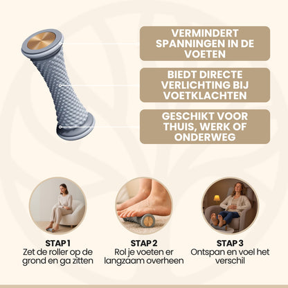 Fittershape FlexiRoller | Voor Spierontspanning & Voetverlichting