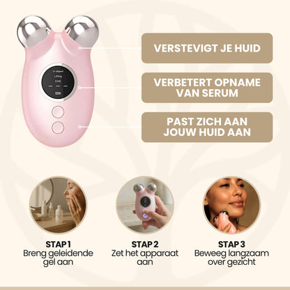Fittershape GlowLift Wand | Microcurrent Gezichtstool – Voor Strakkere Huid