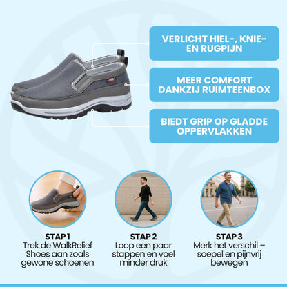 Fittershape WalkRelief | Comfortabele Loopschoenen – Voor Minder Voetpijn