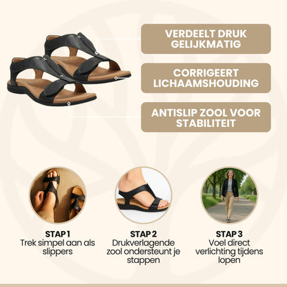 Fittershape SoleRelief | Ergonomische Sandalen – Voor Pijnvrije Voeten