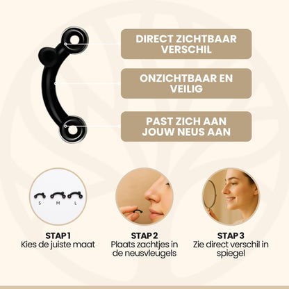 Fittershape NoseContour Clip | Voor Een Strakkere Neuslijn Zónder Operatie
