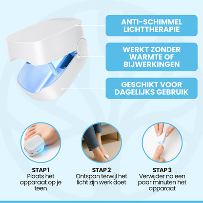 Fittershape Nail Renew | Lichttherapie Voor Gezonde Teennagels