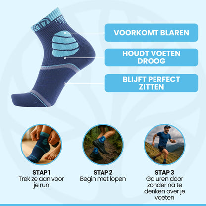 Fittershape TrailSupport Sokken | Voor Langdurige Loopcomfort