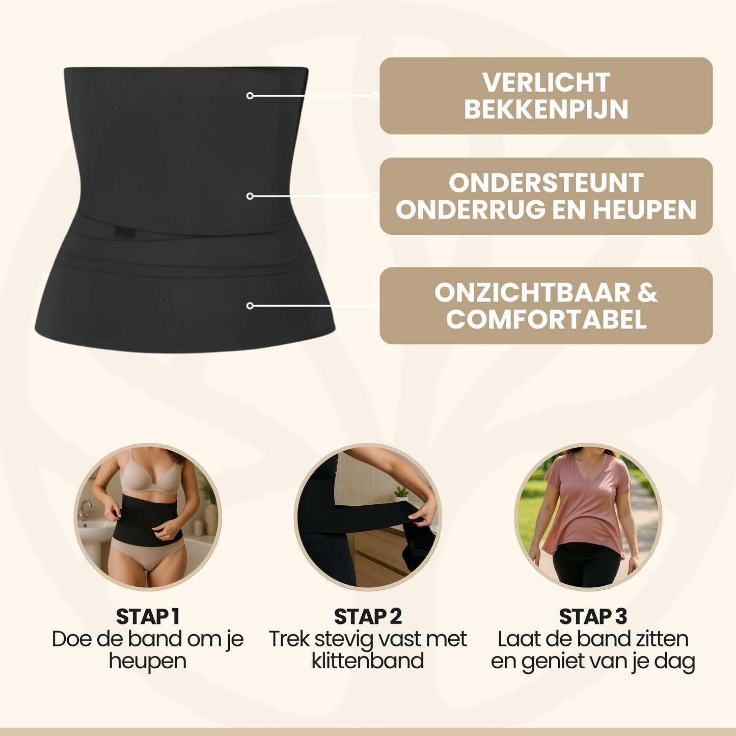 Fittershape MamaSupport Band | Rugsteun & Herstel Na Bevalling