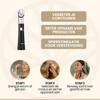 Fittershape GlowFusion Tool | 6-in-1 Gezichtsversteviger – Voor Strakkere Huid