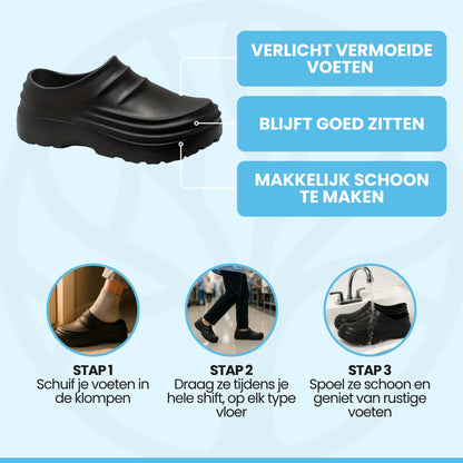 CloudCush Clogs | Ultiem Loopcomfort – Voor Vermoeide Voeten
