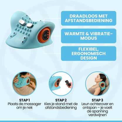 Fittershape NeckRelief | Nekmassager – Voor Pijnvrije Ontspanning