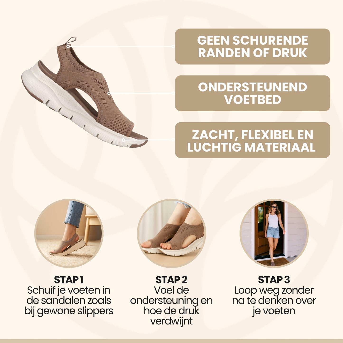 Fittershape ArchRelief Sandals | Voor Comfort & Minder Voetpijn