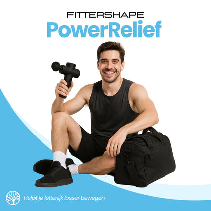 Fittershape PowerRelief | Massage Gun – Voor Sneller Spierherstel