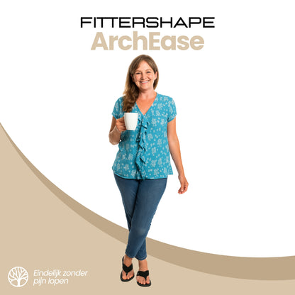 Fittershape ArchEase Slippers | Comfortabele Slippers – Tegen Voetpijn
