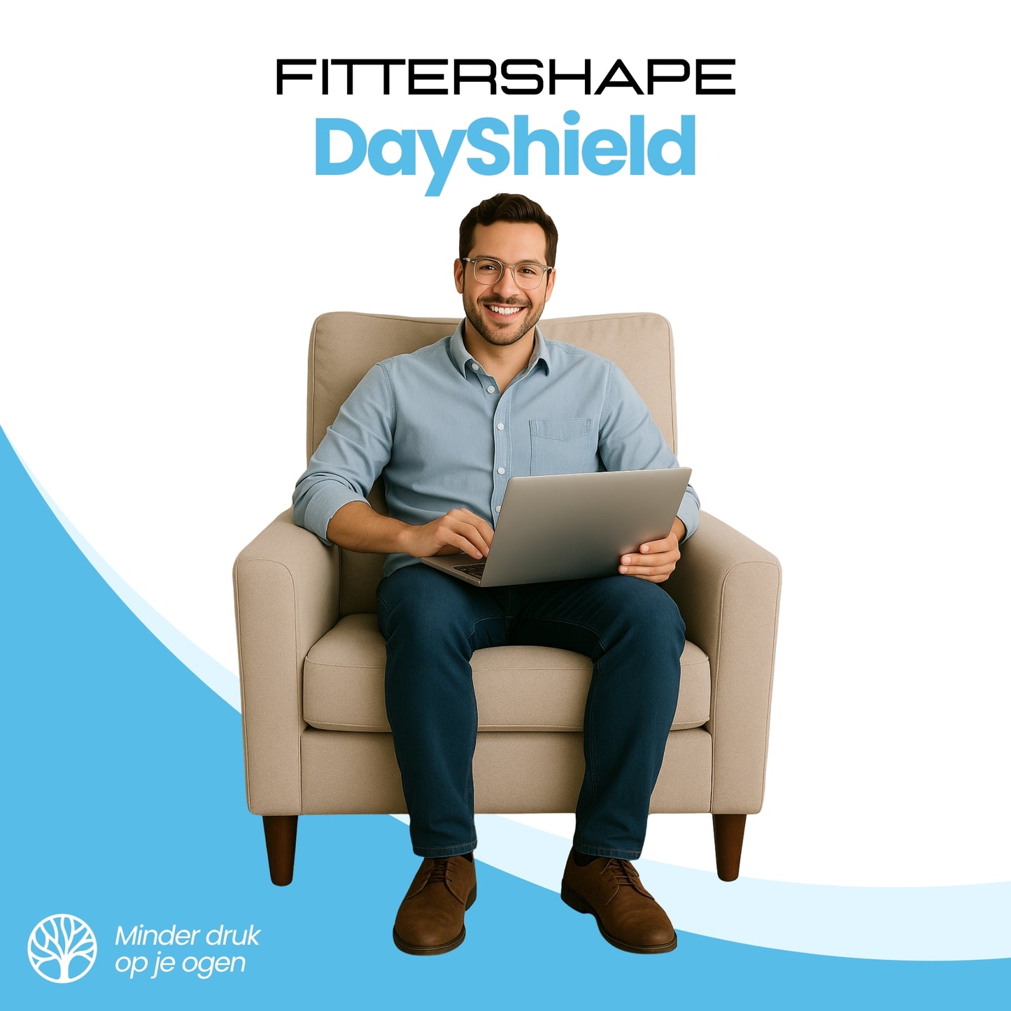 DayShield Bril | Blauwlichtfilter – Voor Dagelijks Schermgebruik